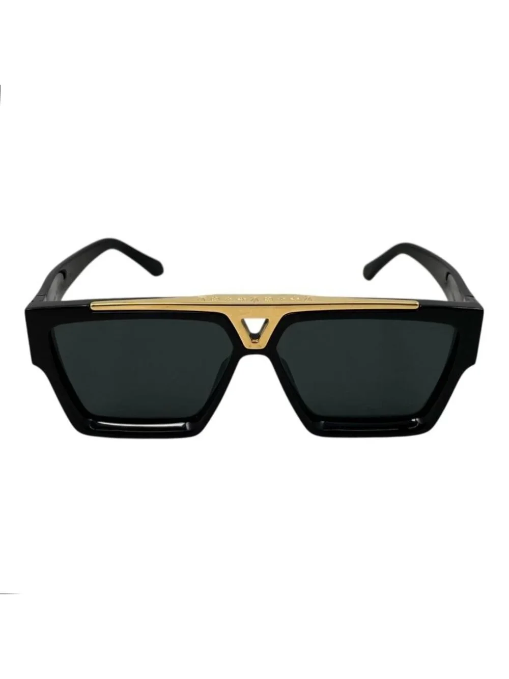 Louis Vuitton Sunglasses 1.1 Evidence LV Logo Black Gold Eyewear